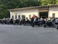 Willi Kerkes im Pro-Polizei Weilburg e.V.-Stand Foto: Torsten Heimann